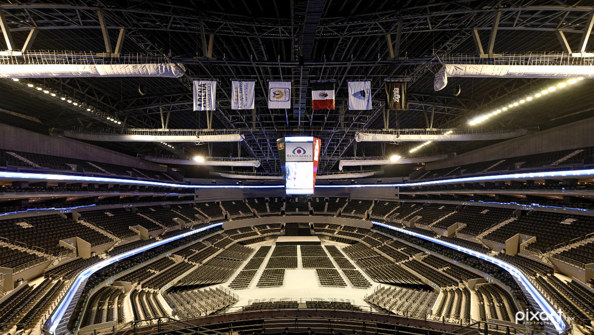 Vista desde mi lugar en la Arena Ciudad de Mexico para SuperBoletos
